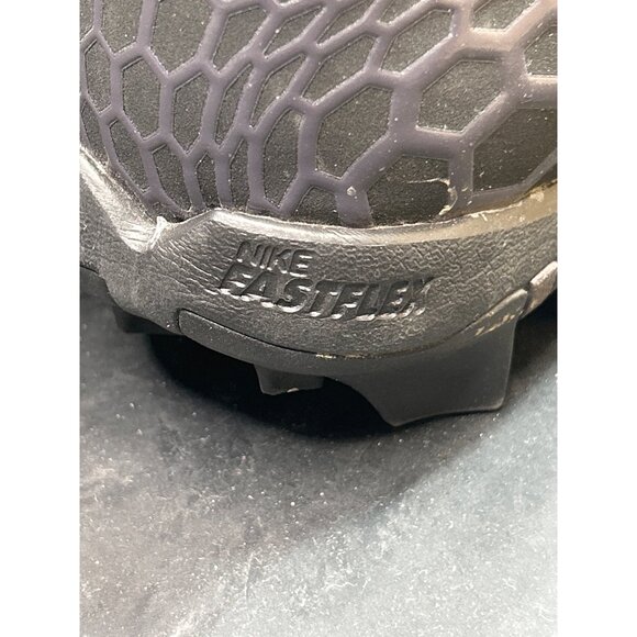 Nike Mens Force Trout Fastflex 856 Baseball Cleats Black/Silver Size 9.5 - Picture 5 of 9